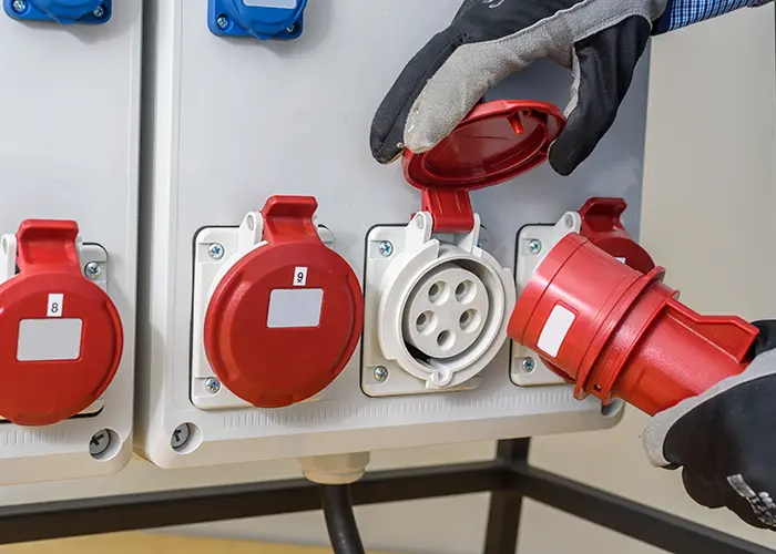 noleggio impianti elettrici di distribuzione temporanei brescia